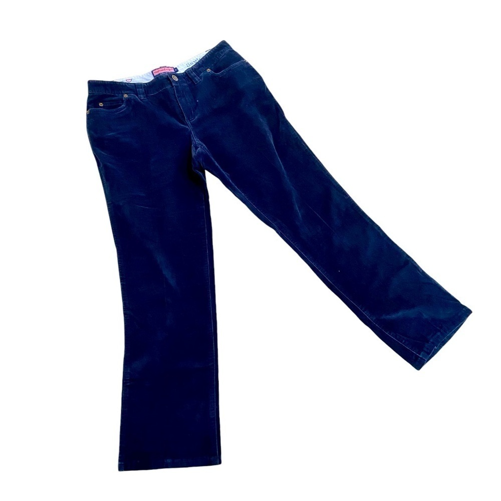 Vineyard Vines by Shep & Ian navy corduroy Saylor Fit straight leg pants size 8